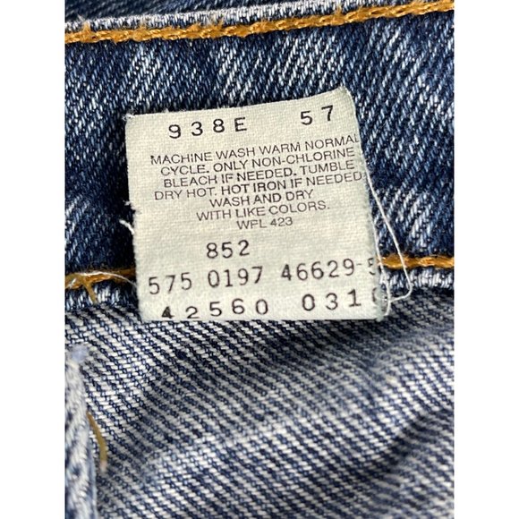 Vintage Levi's 560 Loose Fit 30 x 34 Tapered Orange Tab USA Made Mom Jeans EUC - Picture 12 of 12